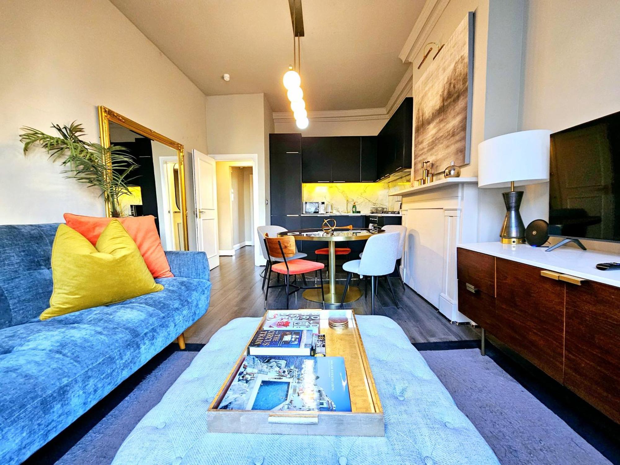 לונדון Stylish Hyde Park Home By Tube Stations With Elevator מראה חיצוני תמונה